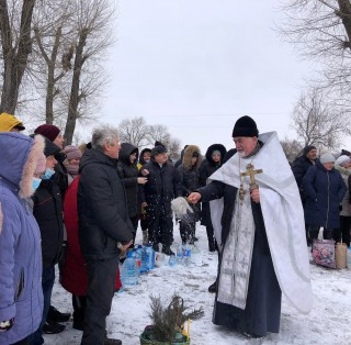 На Борівщині відзначили свято Богоявлення – Хрещення Господнього