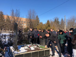 У Боровій вшанували учасників бойових дій на території інших держав