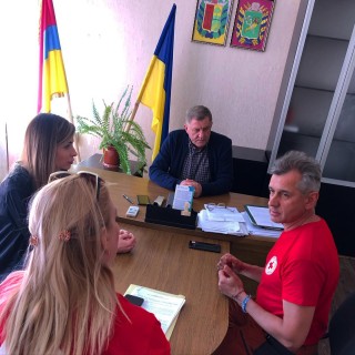 Борівську громаду відвідали представники Ізюмської  міськрайонної організації Товариства Червоного Хреста України