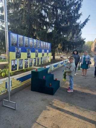 1 жовтня у Боровій відзначили День захисників і захисниць України