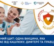 Потрійний щит: одна вакцина, яка захищає від кашлюку, дифтерії та правця