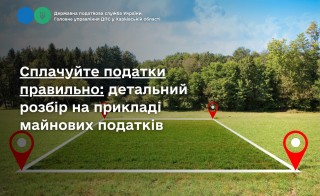 Сплата податків правильно: детальний розбір на прикладі  майнових податків