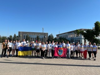 Борівчани взяли участь у забігу "Біжу за мову"