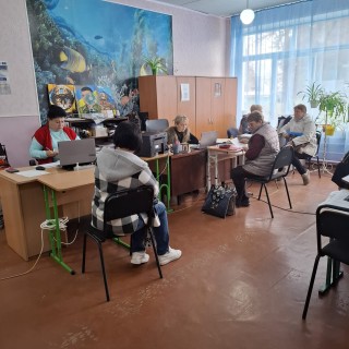 В Ізюмі триває реєстрація борівчан на «Зимову підтримку»