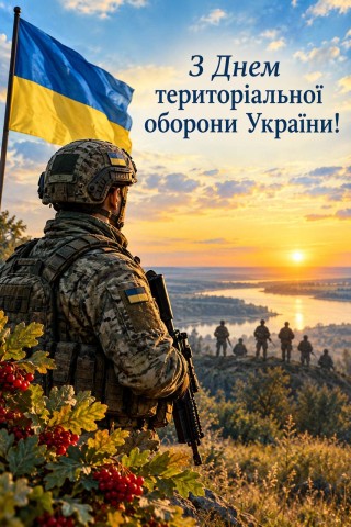 Привітання Олени Клименко з Днем територіальної оборони України