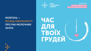 Жовтень — місяць обізнаності про рак молочних залоз: рекомендовані обстеження за віком.